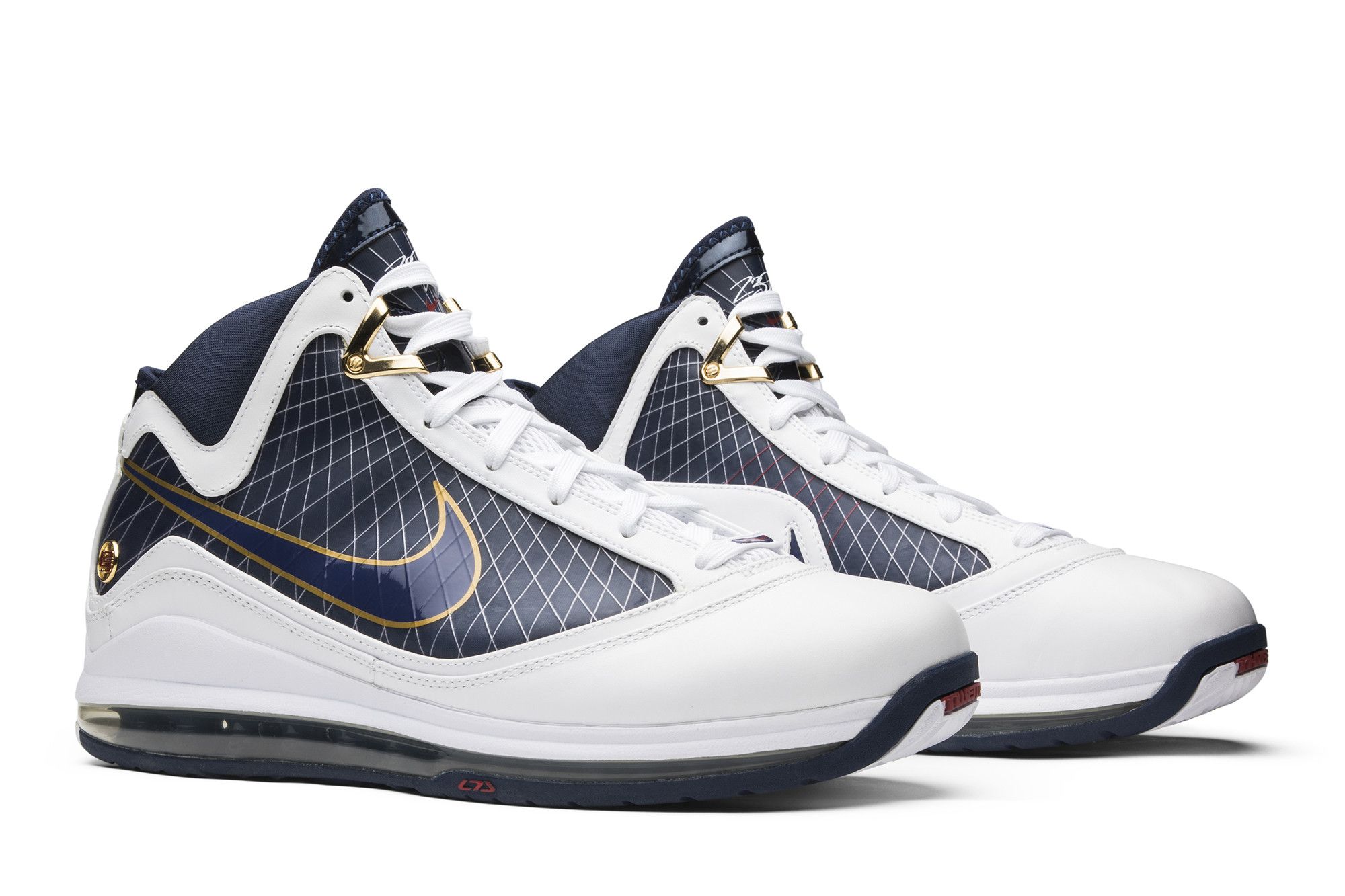 Cheap Nike Air Max LeBron 7 ''Cleveland Cavaliers'' Chaussures 375664-111