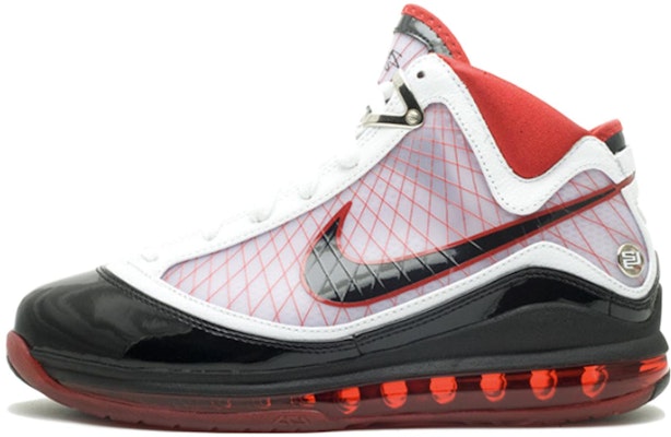 Nike Air Max LeBron 7 'White Black Red' 375664-102 Buy Nike Air Max LeBron 7 'White Black Red' 375664-102