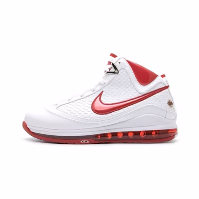 Nike Air Max LeBron 7 NFW 'White Varsity Red'