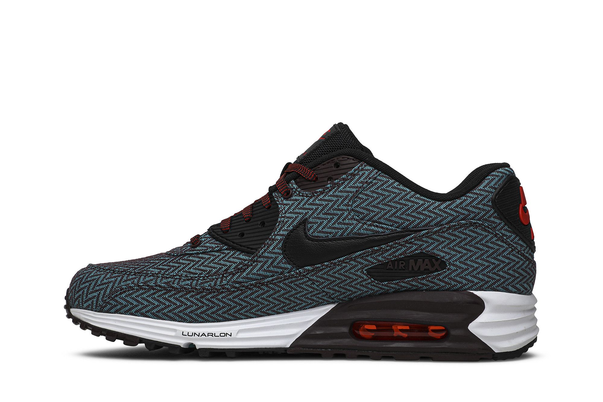 Lookbook ナイキ エア マックス Lunar90 バーガンディ ヘリンボーン 705068-600