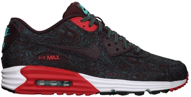 Buy ナイキ エア マックス Lunar90 バーガンディ "ペイズリー" 705068-601
