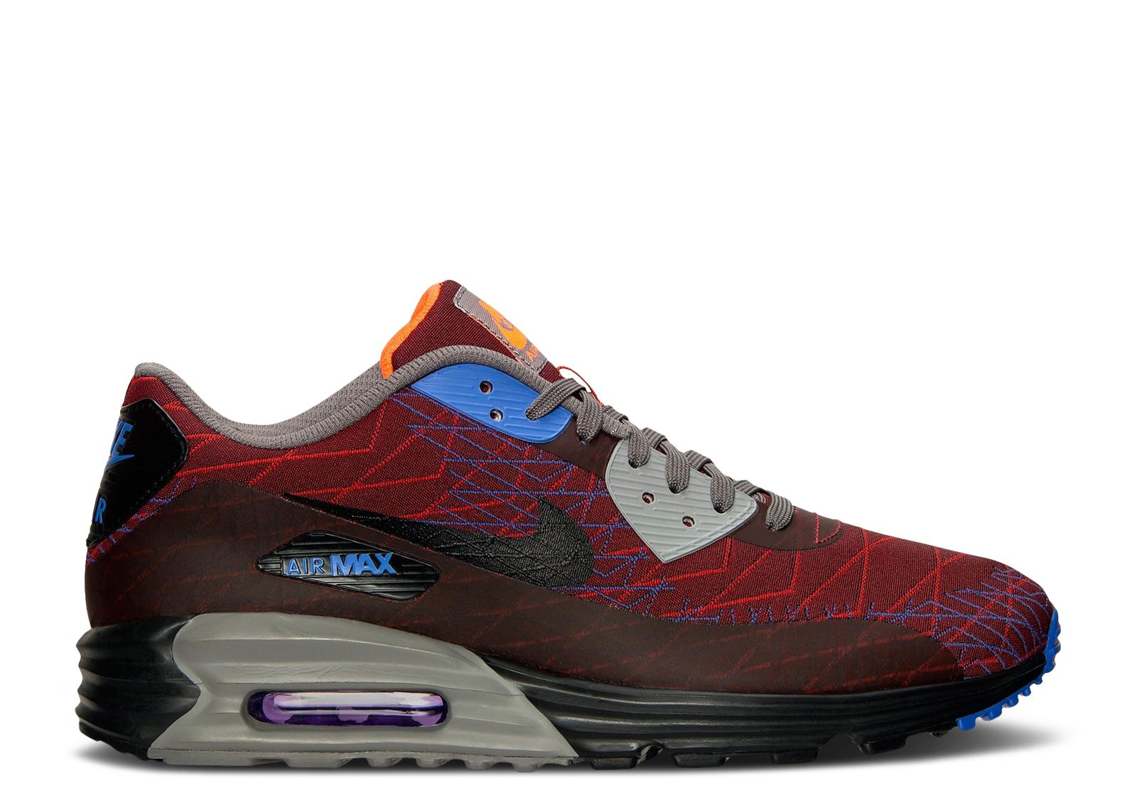 Nike Air Max Lunar 90 Jacquard 'Red Clay' 654468-600