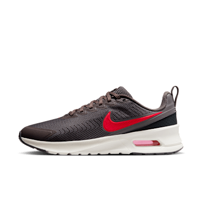 Nike Air Max Nuaxis 'Cave Stone Flat Pewter Dark Smoke Grey Bright Crimson'