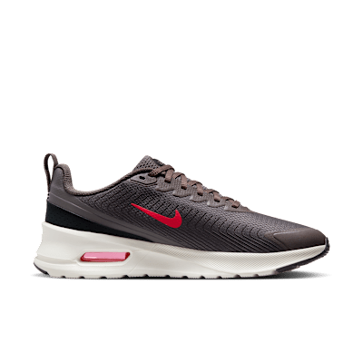 Nike Air Max Nuaxis 'Cave Stone Flat Pewter Dark Smoke Grey Bright Crimson' 圖 3