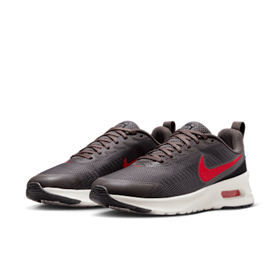 Nike Air Max Nuaxis 'Cave Stone Flat Pewter Dark Smoke Grey Bright Crimson' 圖 5