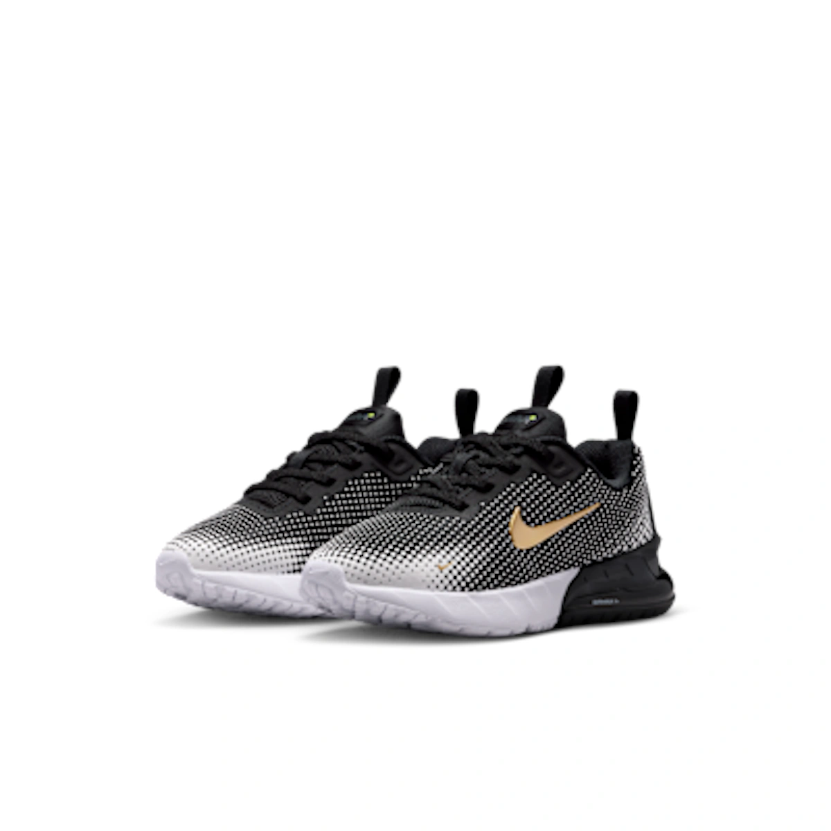 (Preschool) Nike Air Max Phoenix Black/White/Metallic Gold