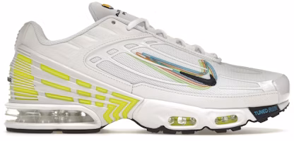 Nike Air Max Plus 3 '3D Swoosh - White Volt' DV6823-100 Nike Air Max Plus 3 '3D Swoosh - White Volt' DV6823-100