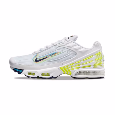 Nike Air Max Plus 3 '3D Swoosh - White Volt'