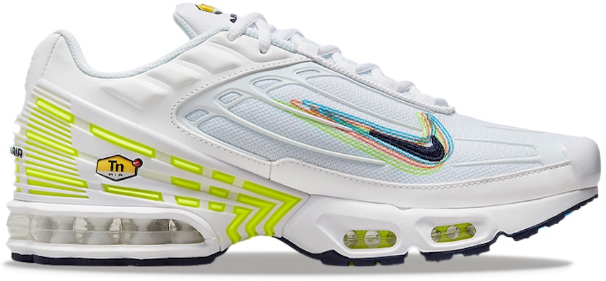 Nike Air Max Plus 3 '3D Swoosh - White Volt' DV6823-100 Order Nike Air Max Plus 3 '3D Swoosh - White Volt' DV6823-100