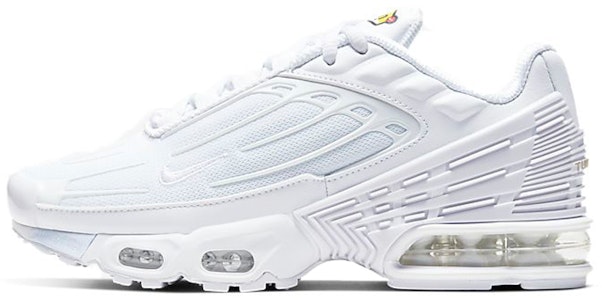 Nike Air Max Plus 3 'Triple White' Putih Serba CD6871-100 Buy Nike Air Max Plus 3 'Triple White' Putih Serba CD6871-100