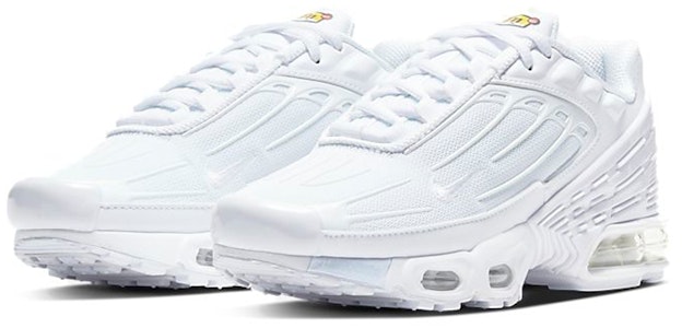 Nike Air Max Plus 3 'Triple White' Putih Serba CD6871-100 Lookbook Nike Air Max Plus 3 'Triple White' Putih Serba CD6871-100