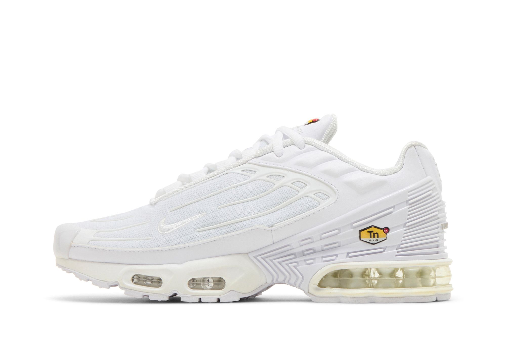 Shop Nike Air Max Plus 3 'Triple White' CW1417-100