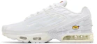 Shop Nike Air Max Plus 3 'Triple White' CW1417-100