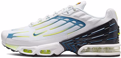 Nike Air Max Plus 3 'White Volt Marina' DV3488-100 Nike Air Max Plus 3 'White Volt Marina' DV3488-100