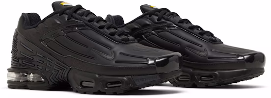 Nike Air Max Plus 3 Kulit 'Triple Black' Hitam CK6716-001 Sizing Nike Air Max Plus 3 Kulit 'Triple Black' Hitam CK6716-001