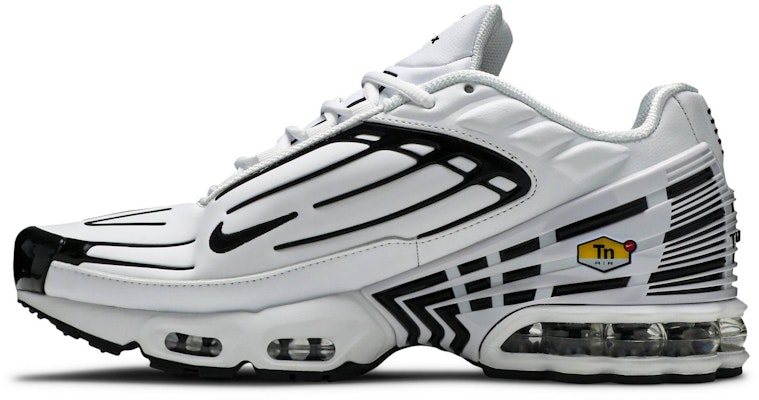 Nike Air Max Plus 3 Leather 'White Black' CK6716-100 Lookbook Nike Air Max Plus 3 Leather 'White Black' CK6716-100