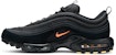 Nike Air Max Plus 97 'Hitam Oren' CD7862-001 - Kasut Sneakers Sporty