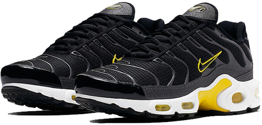 나이키 에어맥스 플러스 '블랙 액티브 옐로우' CN0142-001 Lookbook 나이키 에어맥스 플러스 '블랙 액티브 옐로우' CN0142-001