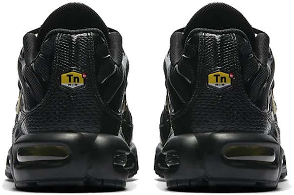 Nike Air Max Plus 'Hitam Emas Metalik' 852630-022 Shop Nike Air Max Plus 'Hitam Emas Metalik' 852630-022