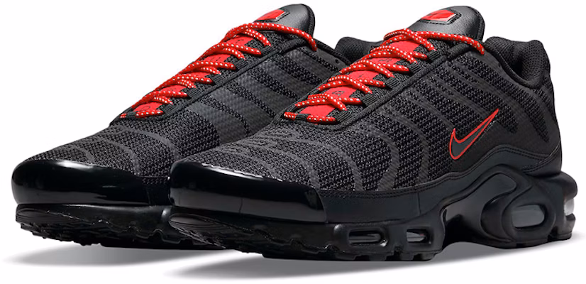 Nike Air Max Plus “Black Reflective” 耐磨防滑 低幫運動跑步鞋 黑紅 Lookbook Nike Air Max Plus “Black Reflective” 耐磨防滑 低幫運動跑步鞋 黑紅