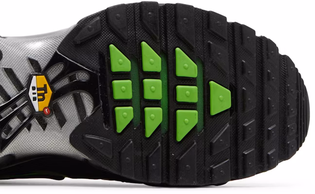 Nike Air Max Plus Black Silver Electric Green DR0139 001