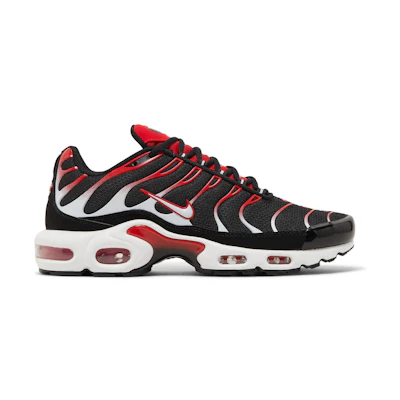 Nike Air Max Plus 'Black/White-University Red'