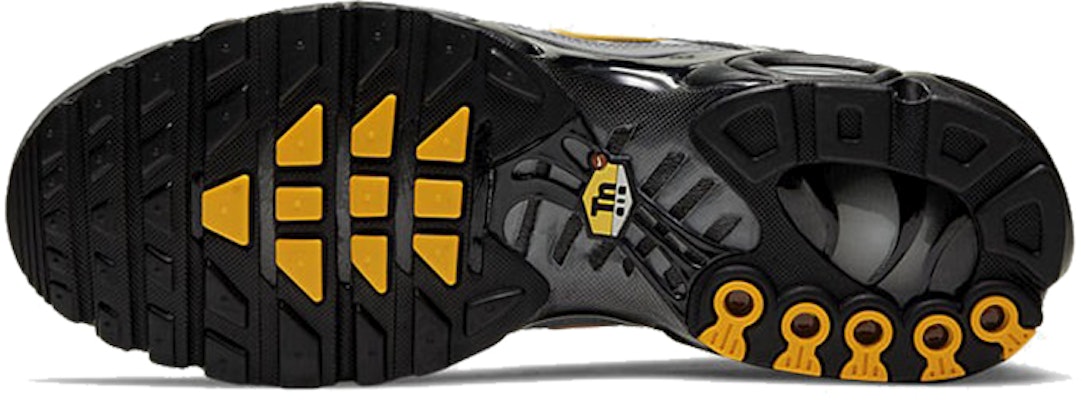 Nike Air Max Plus 低筒 跑步鞋 男款 黑黃 Details for Nike Air Max Plus 低筒 跑步鞋 男款 黑黃