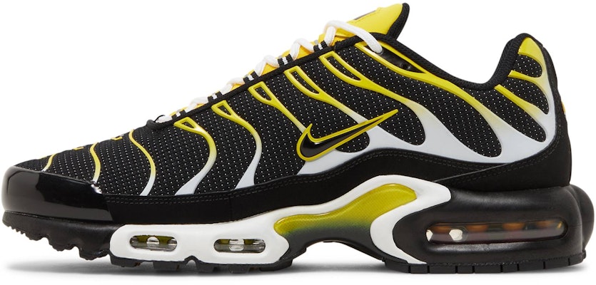 Nike Air Max Plus 'Hitam/Kuning dan Putih' DQ3983-001 Lookbook Nike Air Max Plus 'Hitam/Kuning dan Putih' DQ3983-001