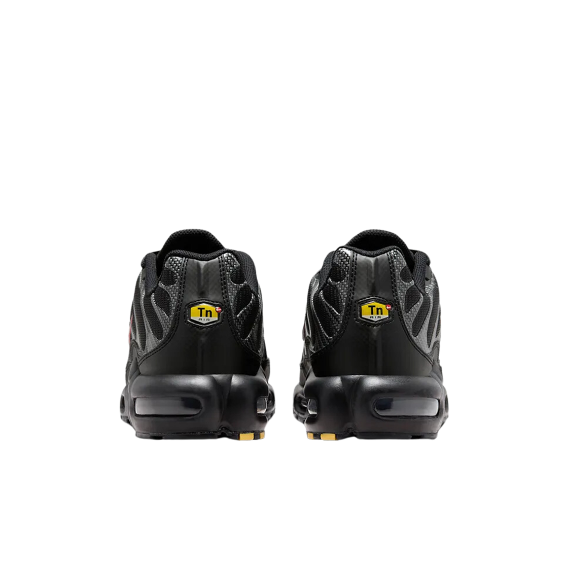 Lookbook 耐吉 Air Max Plus 布料 舒適潮流百搭 防滑 低幫 生活休閒鞋 男款 黑色