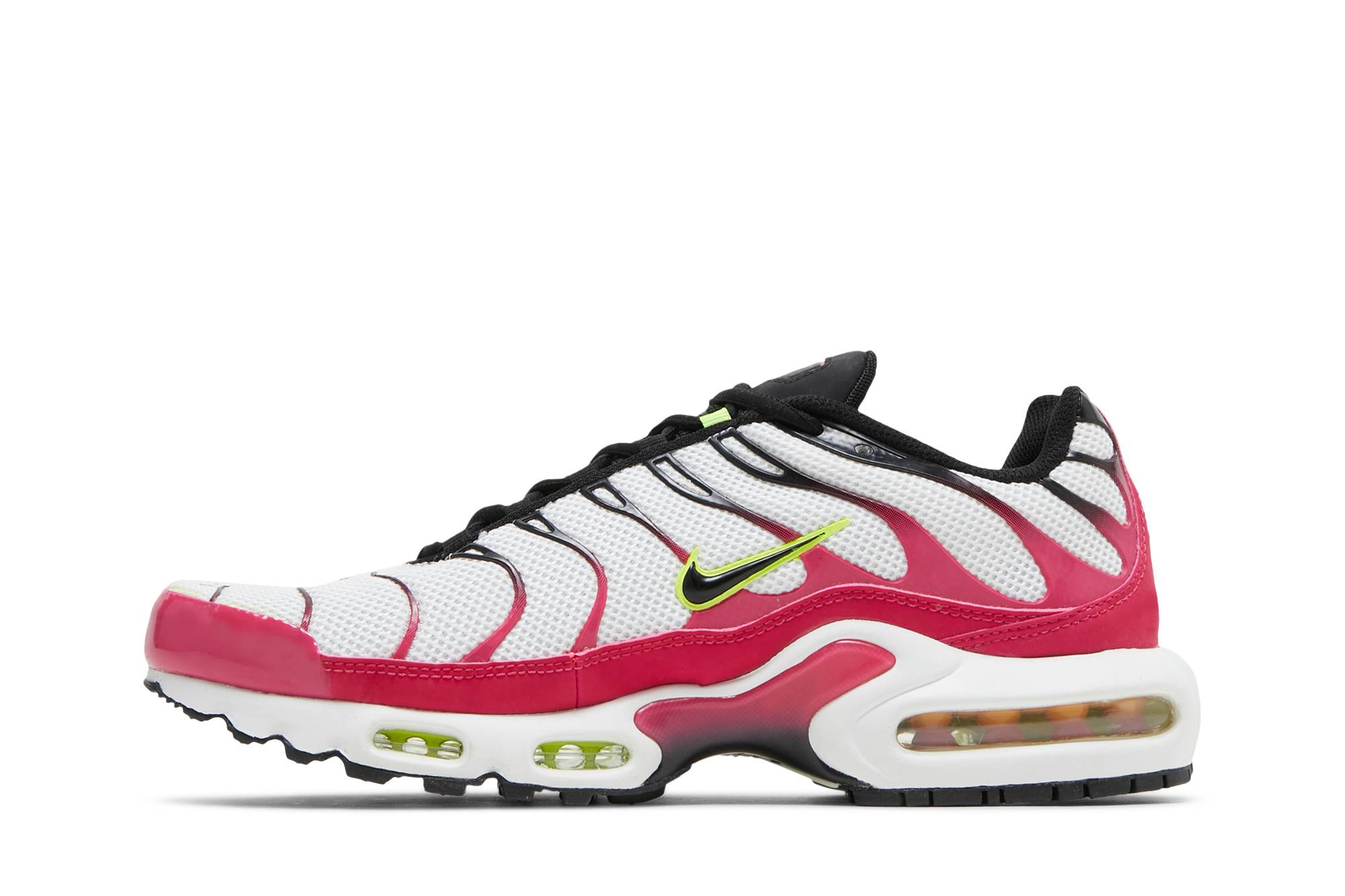 Lookbook Nike Air Max Plus 復古休閒跑步鞋 白黑粉