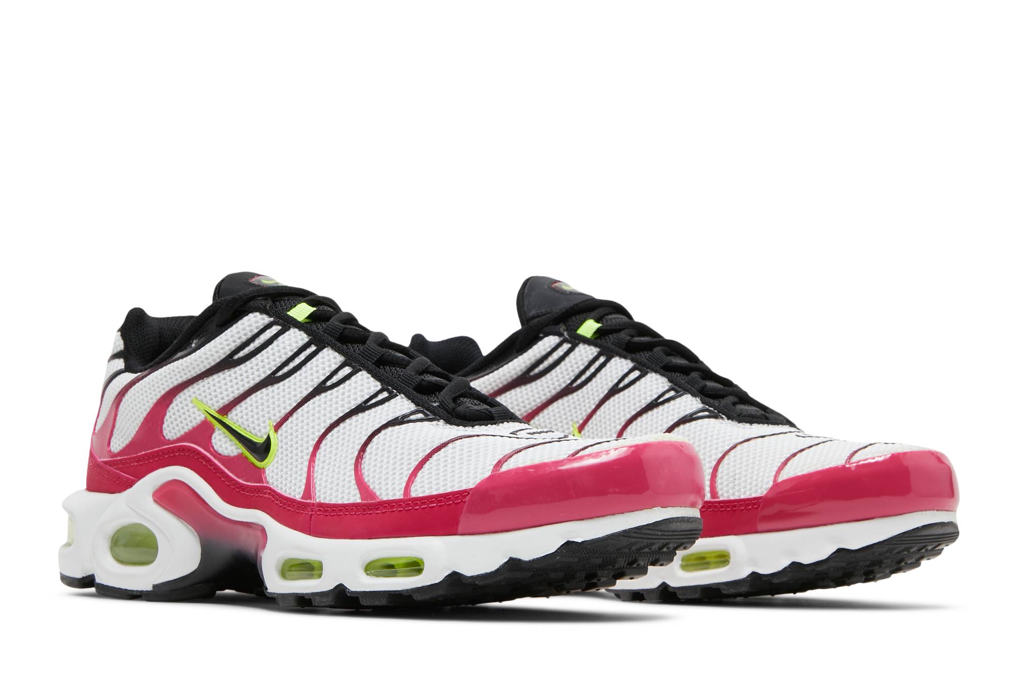 Cheap Nike Air Max Plus 復古休閒跑步鞋 白黑粉
