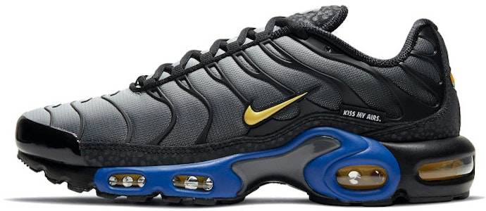 Nike Air Max Plus Kiss My Airs 低筒 跑鞋 男女同款 黑黃藍 Buy Nike Air Max Plus Kiss My Airs 低筒 跑鞋 男女同款 黑黃藍