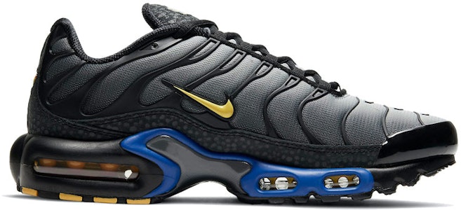 Nike Air Max Plus Kiss My Airs 低筒 跑鞋 男女同款 黑黃藍 Order Nike Air Max Plus Kiss My Airs 低筒 跑鞋 男女同款 黑黃藍