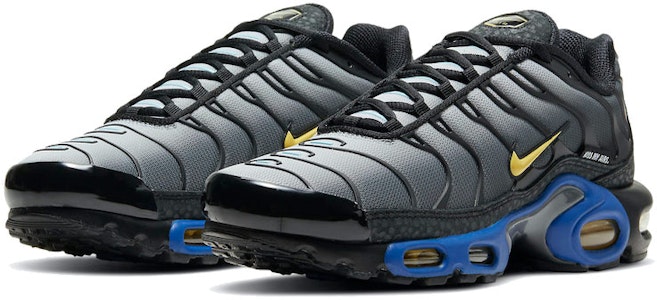 Nike Air Max Plus Kiss My Airs 低筒 跑鞋 男女同款 黑黃藍 Lookbook Nike Air Max Plus Kiss My Airs 低筒 跑鞋 男女同款 黑黃藍