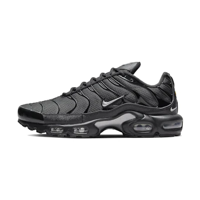 Nike Air Max Plus 'Mini Swoosh - Black Metallic Silver'