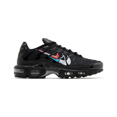 Nike Air Max Plus 'Multi Swoosh - Black Bright Crimson'
