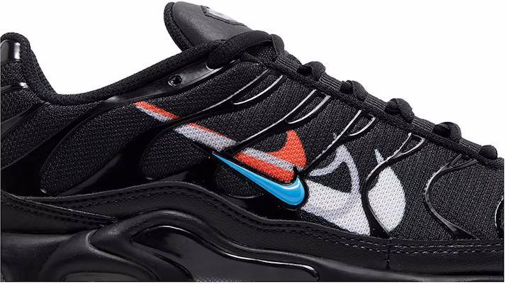 Nike Air Max Plus 'Multi Swoosh - Hitam Merah Terang' FJ4224-001 Order Nike Air Max Plus 'Multi Swoosh - Hitam Merah Terang' FJ4224-001