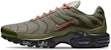 Nike Air Max Plus 'Olive Reflective' Lelaki Wanita Kasut Sneakers DN7997-200
