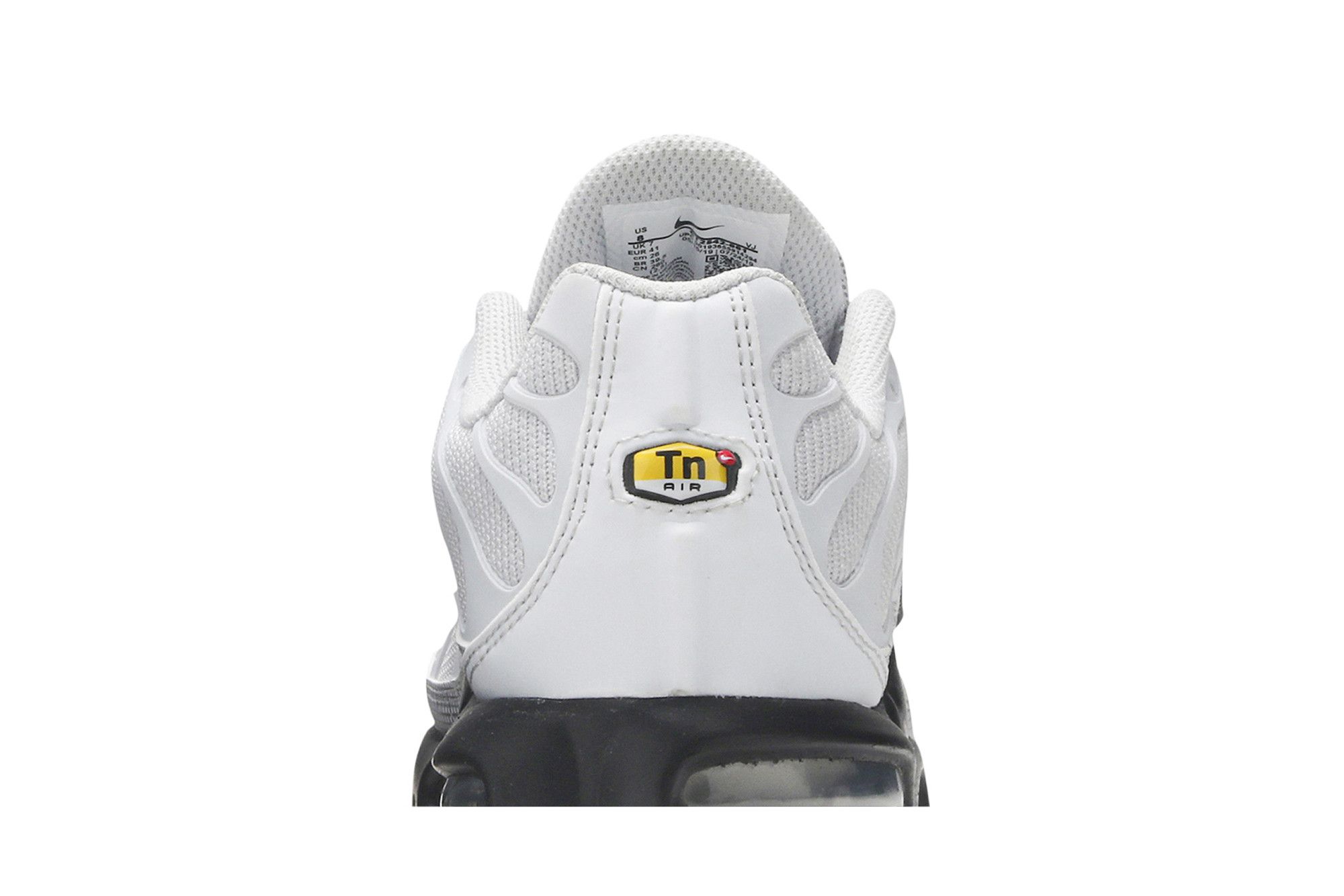 Sizing Nike Air Max Plus 'Platino Negro' CT2542-001