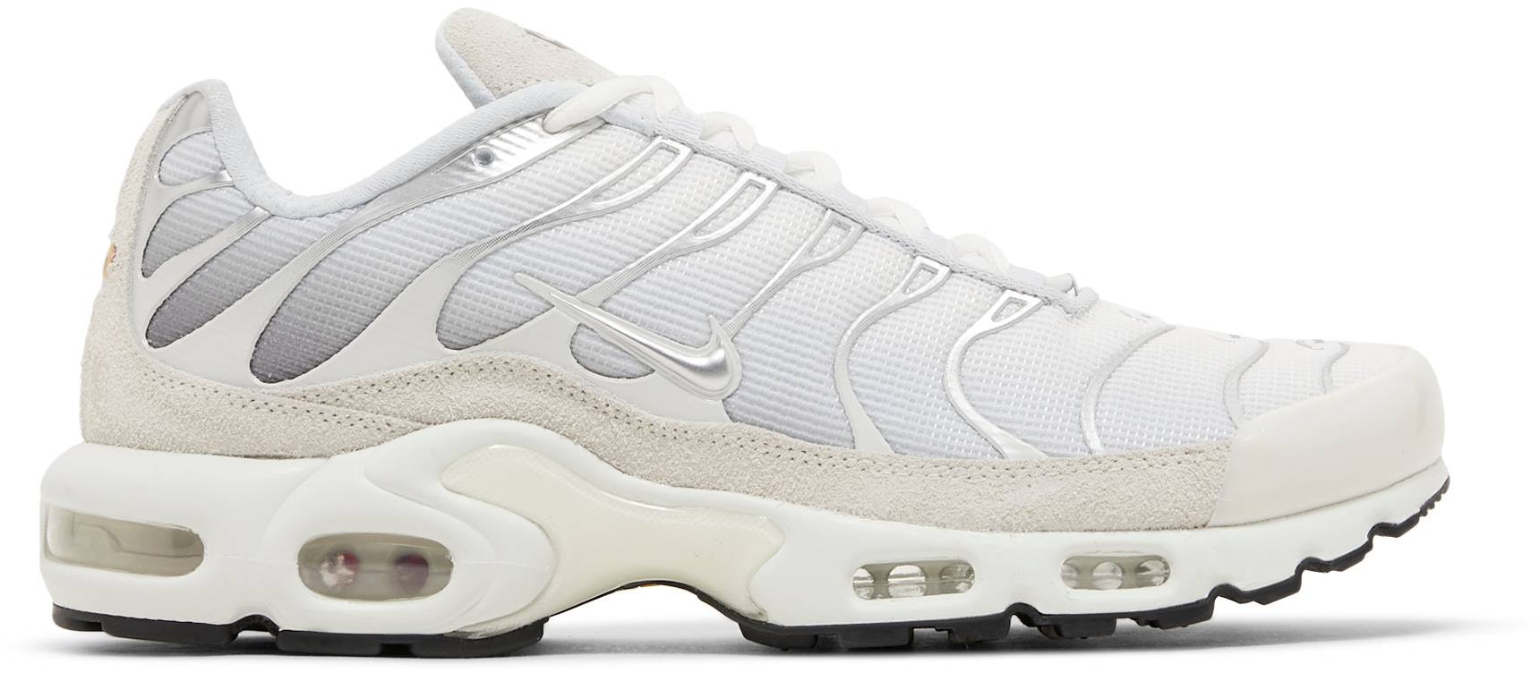 Air max plus top - women's white/white/pure platinum