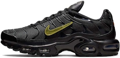 Nike Air Max Plus 'Removable Swoosh - Black Gold' CJ9696-001 Nike Air Max Plus 'Removable Swoosh - Black Gold' CJ9696-001