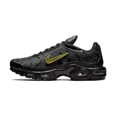 Nike Air Max Plus 'Removable Swoosh - Black Gold'