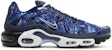 Nike Air Max Plus 'Shattered Ice - Midnight Navy' diwarnai Ais Biru Tua. DO6384-400