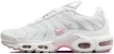 Nike Air Max Plus 'Summit White Pink Rise' Wanita Putih Merah Jambu HF0107-100