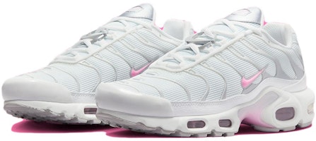Nike Air Max Plus 'Summit White Pink Rise' Putih Merah Muda HF0107-100 Lookbook Nike Air Max Plus 'Summit White Pink Rise' Putih Merah Muda HF0107-100