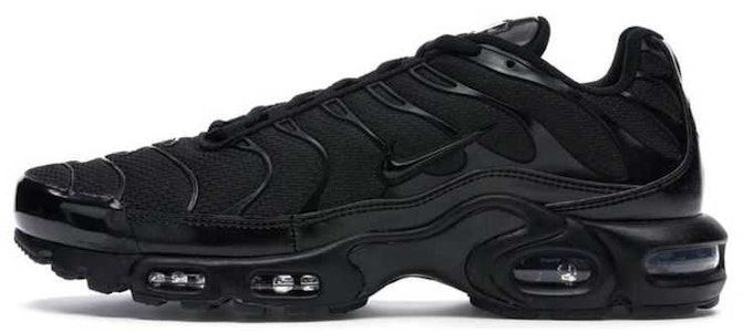Nike Air Max Plus "Triple Black" (2023) Lelaki Wanita Kasut Hitam Stylish. 604133-050-2023 Buy Nike Air Max Plus "Triple Black" (2023) Lelaki Wanita Kasut Hitam Stylish. 604133-050-2023