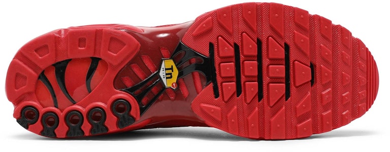 耐吉 Air Max Plus Tn 满印低帮跑步鞋 男款 大红色 Shop 耐吉 Air Max Plus Tn 满印低帮跑步鞋 男款 大红色