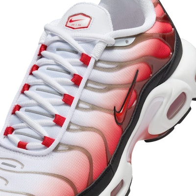 Nike Air Max Plus 'Blanco Negro Rojo Universitario' HM9611-100 Details for Nike Air Max Plus 'Blanco Negro Rojo Universitario' HM9611-100