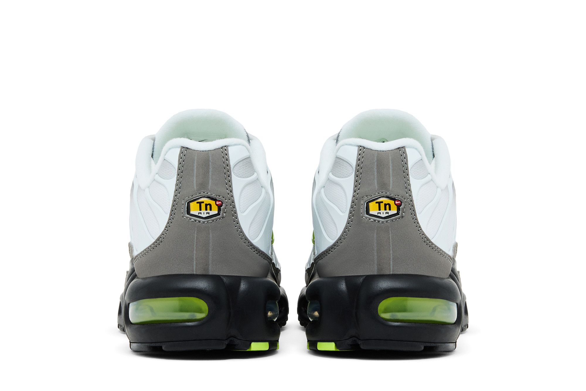 Sizing Nike Air Max Plus 'White Pearl Grey Neon' IQ0288-100