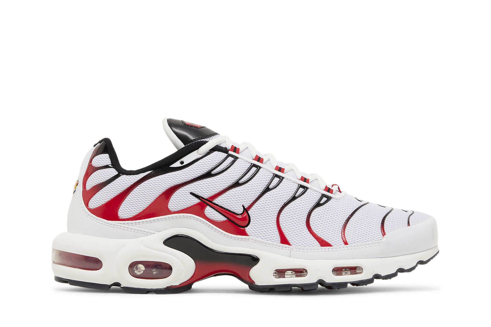 Buy 나이키 에어 맥스 플러스 '화이트 유니버시티 레드' 604133-165